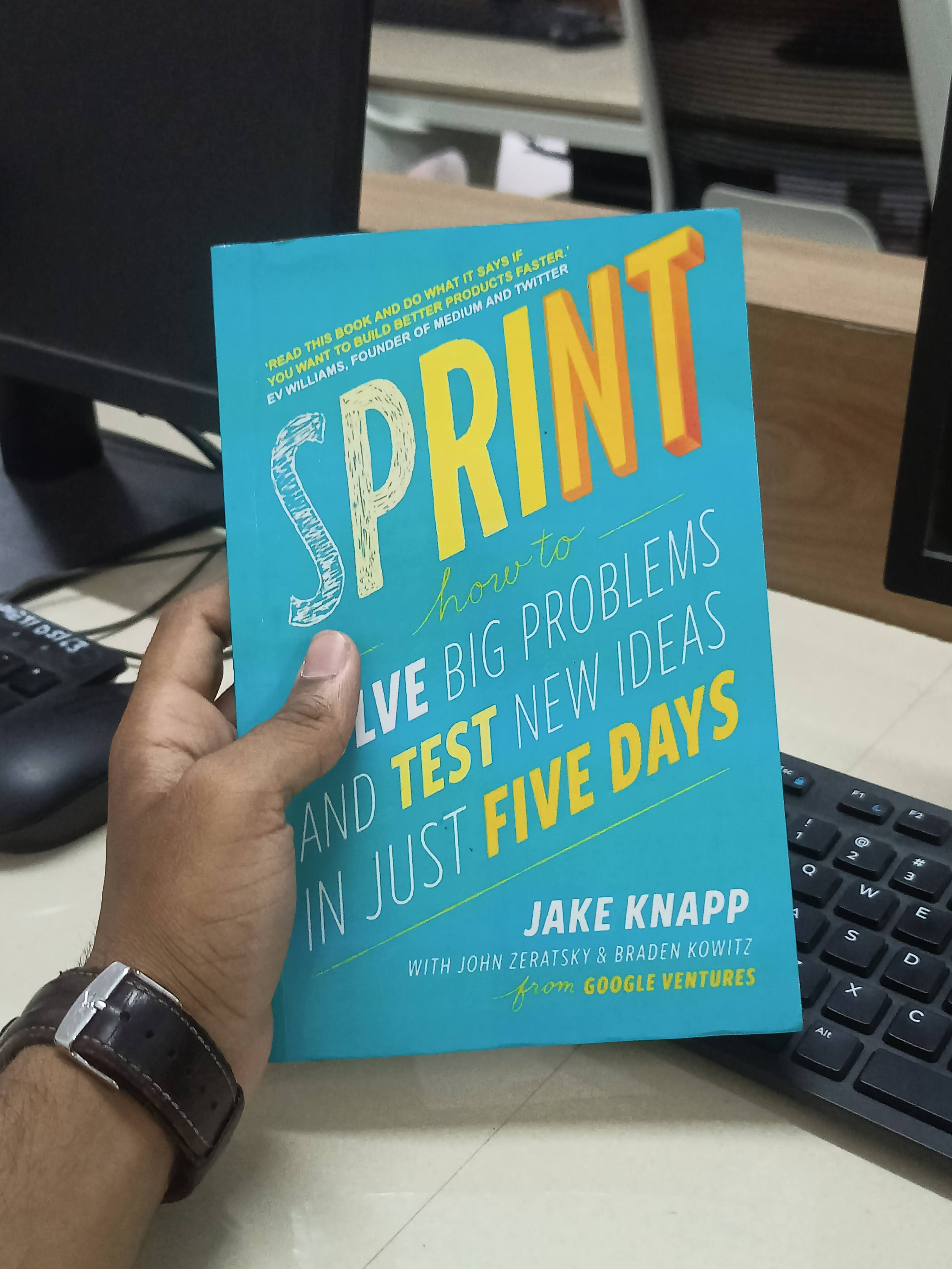 Book that showed me a structure to work